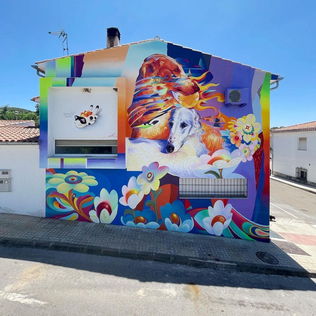 brababella's tweet photo. #Streetart by #MURFIN @ #Montanchez, Spain, for #MuroCritico, #DiputaciondeCaceres
More pics at: https://t.co/bMWWkqnXcv
#streetartMontanchez #streetartSpain #Spainstreetart #arteurbana #urbanart #murals #muralism #contemporaryart #artecontemporanea https://t.co/D6wHsHQlXo