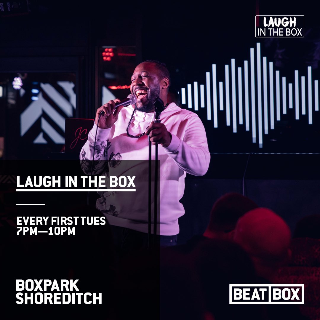 boxpark's tweet photo. THIS WEEKS EVENTS: 

MON: @TheBigFatQuizCo / Speed Dating
TUE: @ComedyManiaUK 
WED: @mwevents_ 
THU: Post Work Pop Party / @BaileLDN 
FRI: 20WHINESECONDS - UKG TERRACE PARTY
SAT: CUBAN MODE PRESENTS WORLD RUM DAY PARTY @HavanaClub_UK 
SUN: @AfroParadiseUK / Reggaeton Dance Party https://t.co/a61ze5DIWg