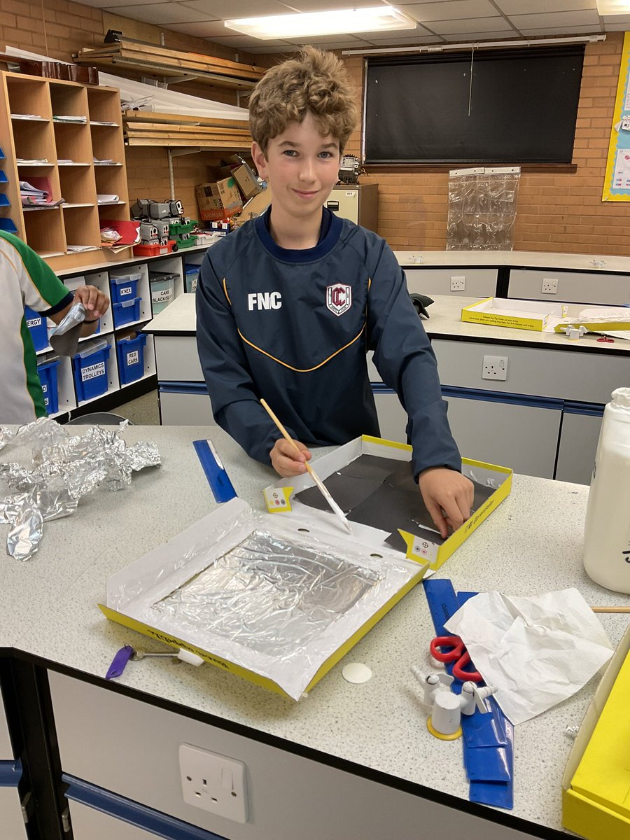 CCSBScience's tweet photo. Celebrating the last #CCSTEM of the year by making s’mores in our hand made solar ovens #CCScience #CCSeniorBoys #CCChallenge #CCExcel https://t.co/NqMEx94onj
