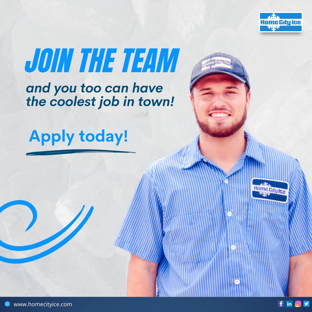 HomeCityIce's tweet image. Whether you're passionate about logistics, customer service, or operations, we've got a place for you in our dynamic team. Join us on our mission to bring refreshing ice products to our valued customers! ❄️🚚 homecityice.com/new-customers #HomeCityIce #IceDelivery