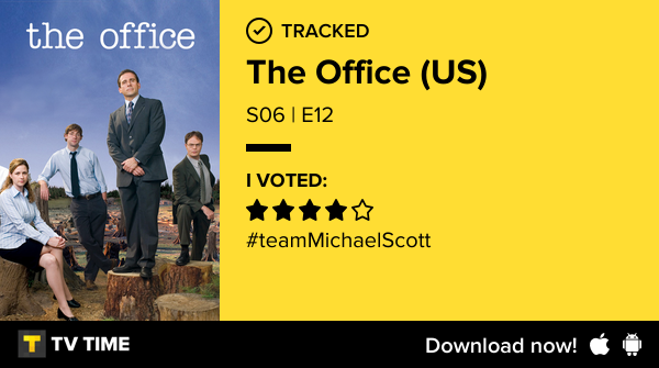 I've just watched episode S06 | E12 of The Office (US)! #theoffice  tvtime.com/r/2Sp75 #tvtime