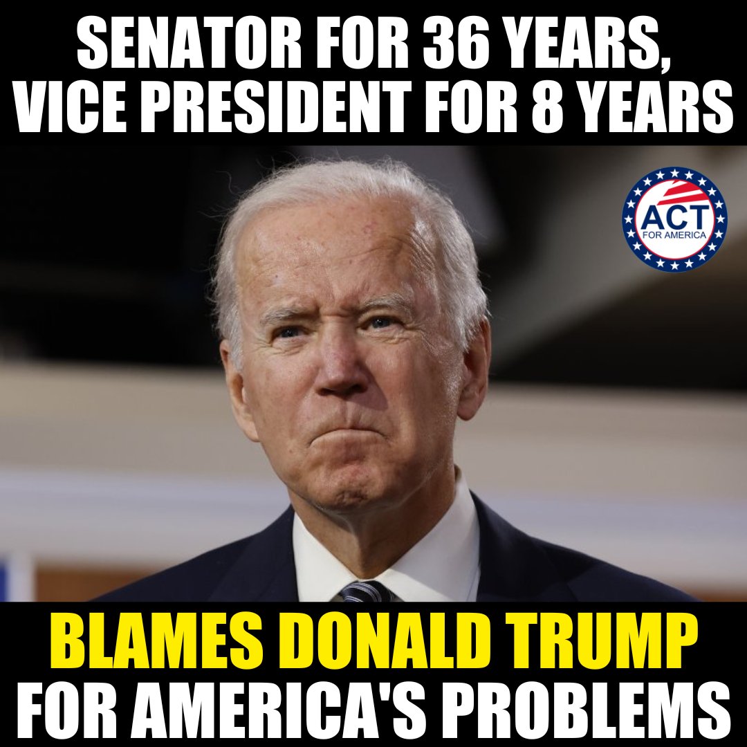 Joe Biden is the problem.