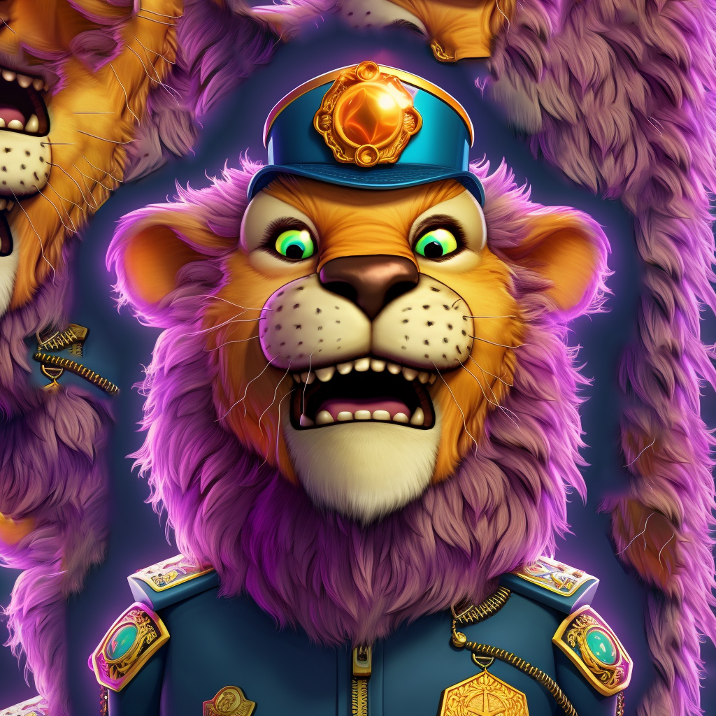 Police🦁🤜👑🦁 #NFT #NFTs #ROAR #Web3 #NFTCommunity #nftart