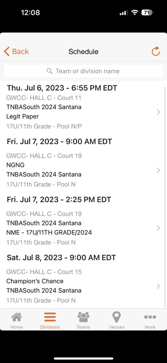 A_santana2203's tweet photo. Our schedule for this weekend https://t.co/mC0NviCOwm