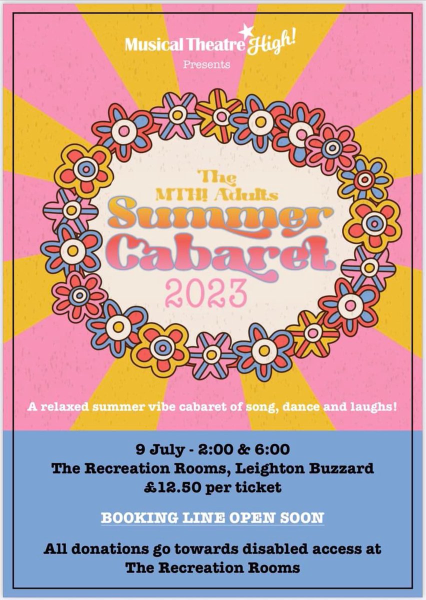 KimClawley's tweet photo. This Sunday 9th July, get your tickets using the following link 

https://t.co/38DbLEqwYr

#musicaltheatre #leightonbuzzard 
@MusicalHeights 

Sorry about all the tags but we’d appreciate your support ❤️ https://t.co/mHORB241F7