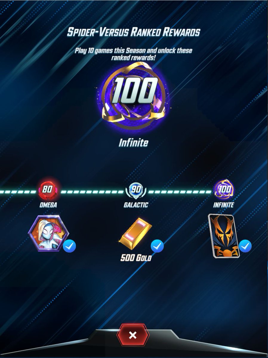 Shmeagle_'s tweet photo. @MARVELSNAP Got Infinite with Tribunal 🙏 https://t.co/CU1Xa5I2h9
