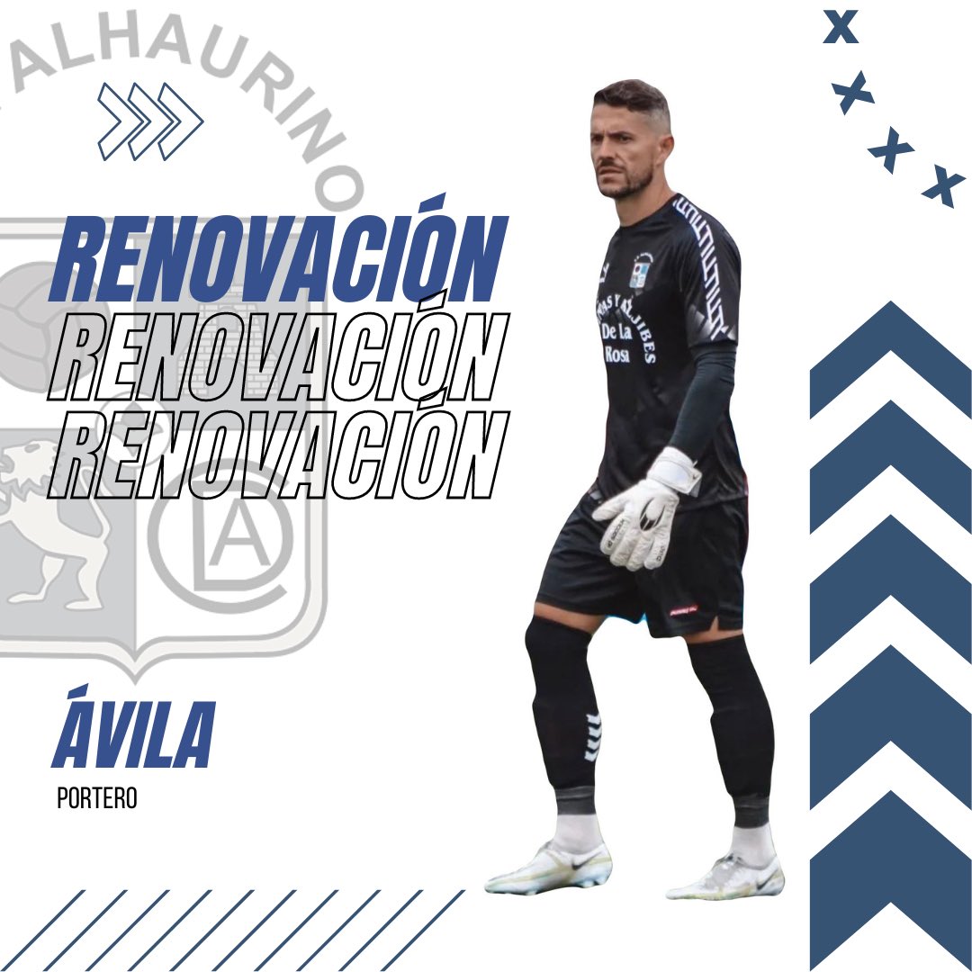 🚨✅¡¡RENOVADO!!
👉 Avila cumplirá su Segunda temporada con el club tras una temporada brillante.

🧤 El veterano guardameta aportará su experiencia y seguridad bajo los palos.
Un año más de Avila!!! 💙🤍💙 #AupaDecano