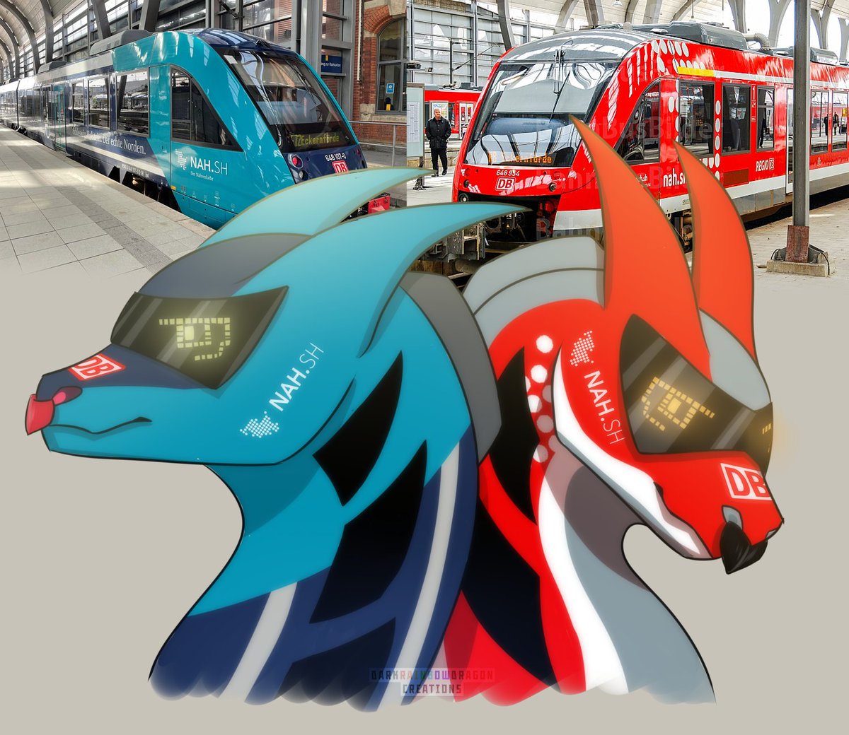 DRD_Creations's tweet photo. hmm yes #howtodragonyourtrain . Look at this brothers! #artist #dragon https://t.co/qDJaramkAt