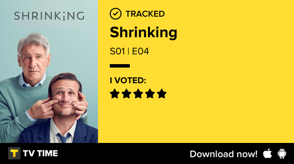 I've just watched episode S01 | E04 of Shrinking!  #shrinking  tvtime.com/r/2Sp8S #tvtime
