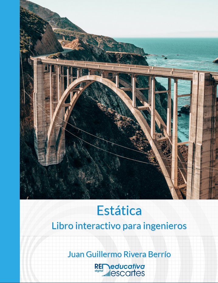 jasalgueiro's tweet photo. 📣📗"Estática". Libro interactivo y gratuito para ingenieros. Te brindará una base sólida para comprender y diseñar estructuras y sistemas estables. @Direccion_EPS @ETSIngenieria @ETSCaminosUGR  @CaminoSantander #REDDescartes #ODS #ODS4 
https://t.co/npFDMq9keU https://t.co/6Wy8cTt361