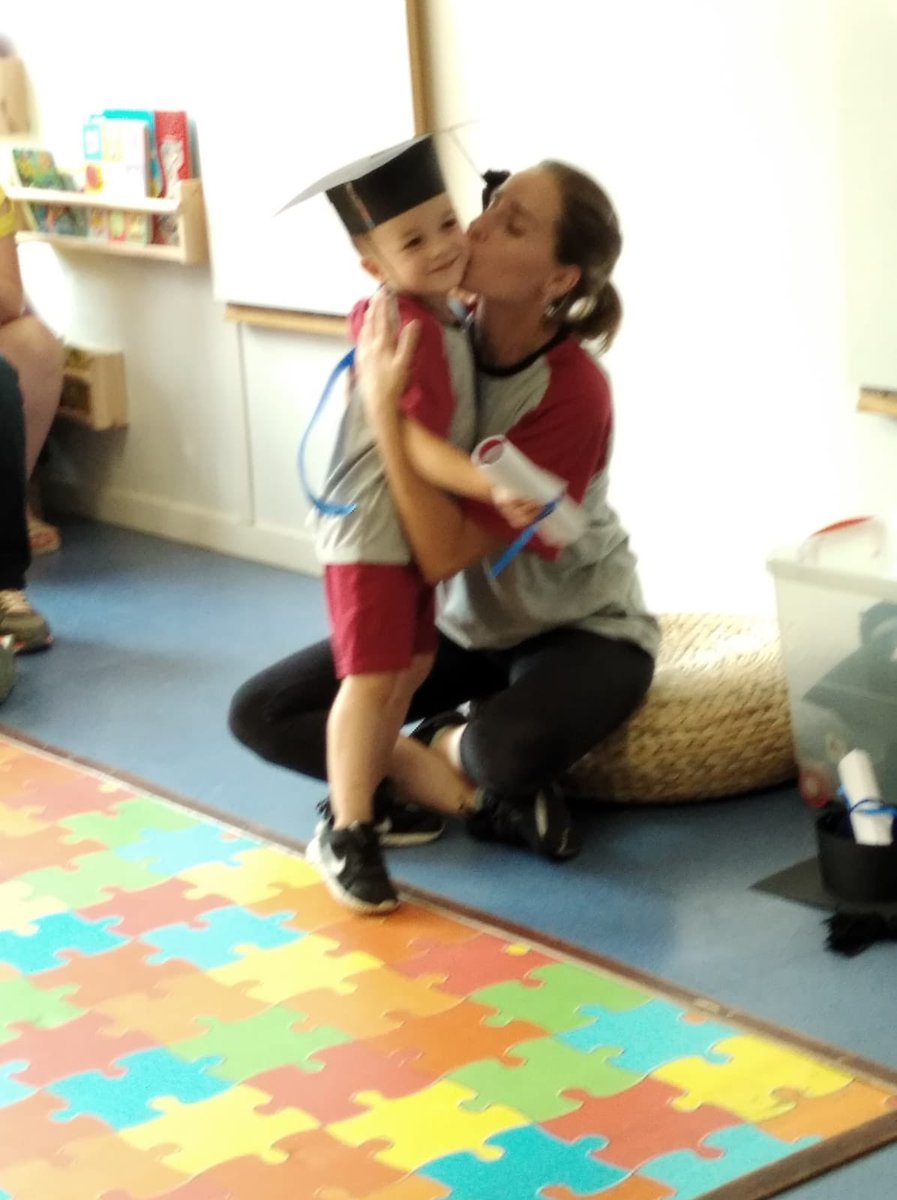 petitsgegantsV's tweet photo. 🎓GRADUACIÓ EI2
Els nostres infants d’EI2 s’han graduat i això vol dir que ja deixen la nostra llar per començar #EI3 🙌🏼👏🏼🔝
🤗 Volem agrair a les famílies la seva confiança amb nosaltres i amb el projecte @VedrunaCat
#intensament #escolacompromesa #petitsgegantsvedruna https://t.co/92lA2K3l3P