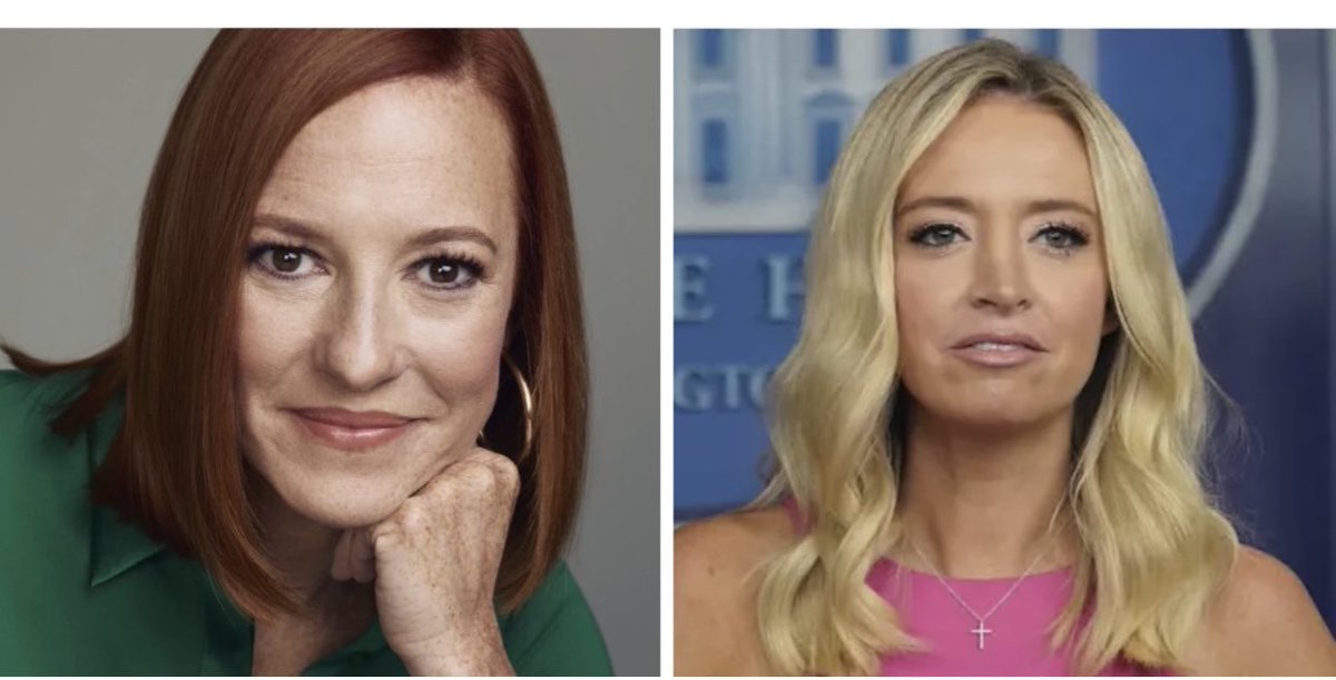 AZ_Brittney's tweet image. Jen Psaki was far better White House Press Secretary than Kayleigh McEnany by a long shot! Do you agree? 🖐️❤️RT