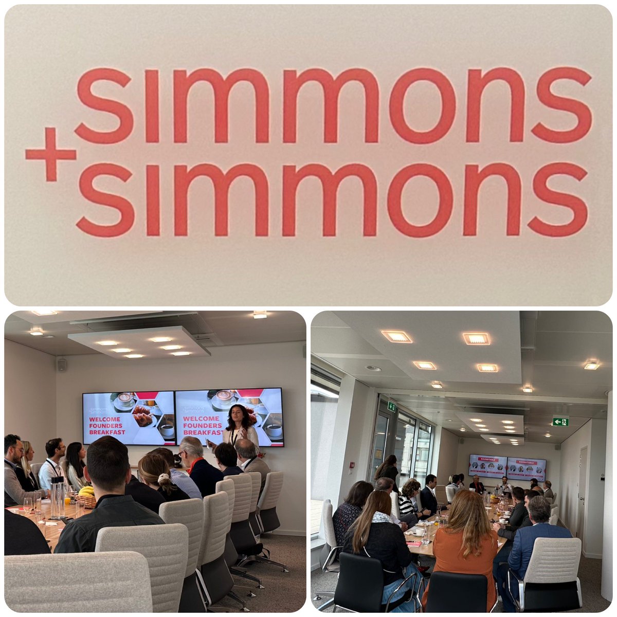 Start of the week with an insightful Founders Breakfast by @SiliconLux on healthtech and hosted by Simmons & Simmons Luxembourg LLP. 

#SiliconLuxembourg #SimmonsSimmons #LuxRelo #Healthtech #Move2Lux