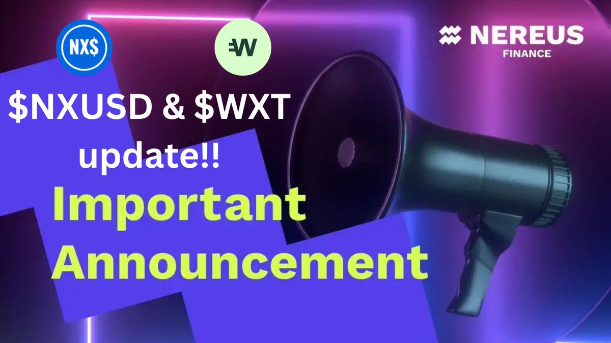 nereusfinance's tweet photo. π’β¨ Important Update! β¨π’
π Update: We're adjusting rates on NXUSD to enhance accessibility and value. Stay tuned for the revised rates that will empower your financial strategies. πͺπ
Read more about it in our Medium post:
https://t.co/bvrb0ZCym8 https://t.co/0w257SH29u