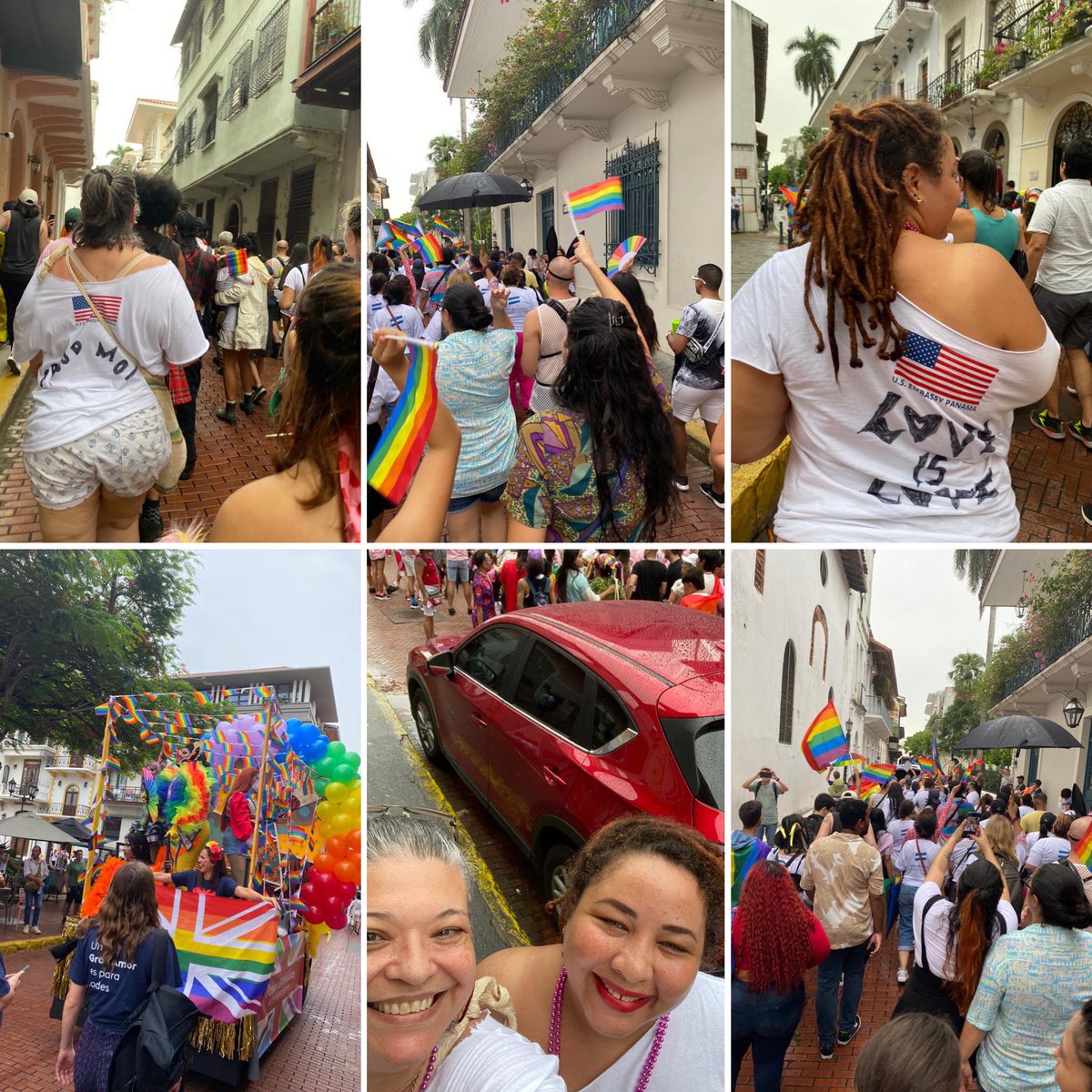 GiselleMercier's tweet photo. Esta Proud Mom gozó su Pride Parade! Que viva la comunidad #LGBTI+ porque gracias a ellos hay una diversidad más rica e inclusiva. https://t.co/eXxWypRB6Q