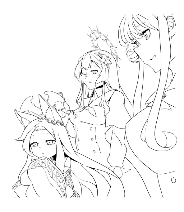 WIP ティーパーティー
#ブルアカ 