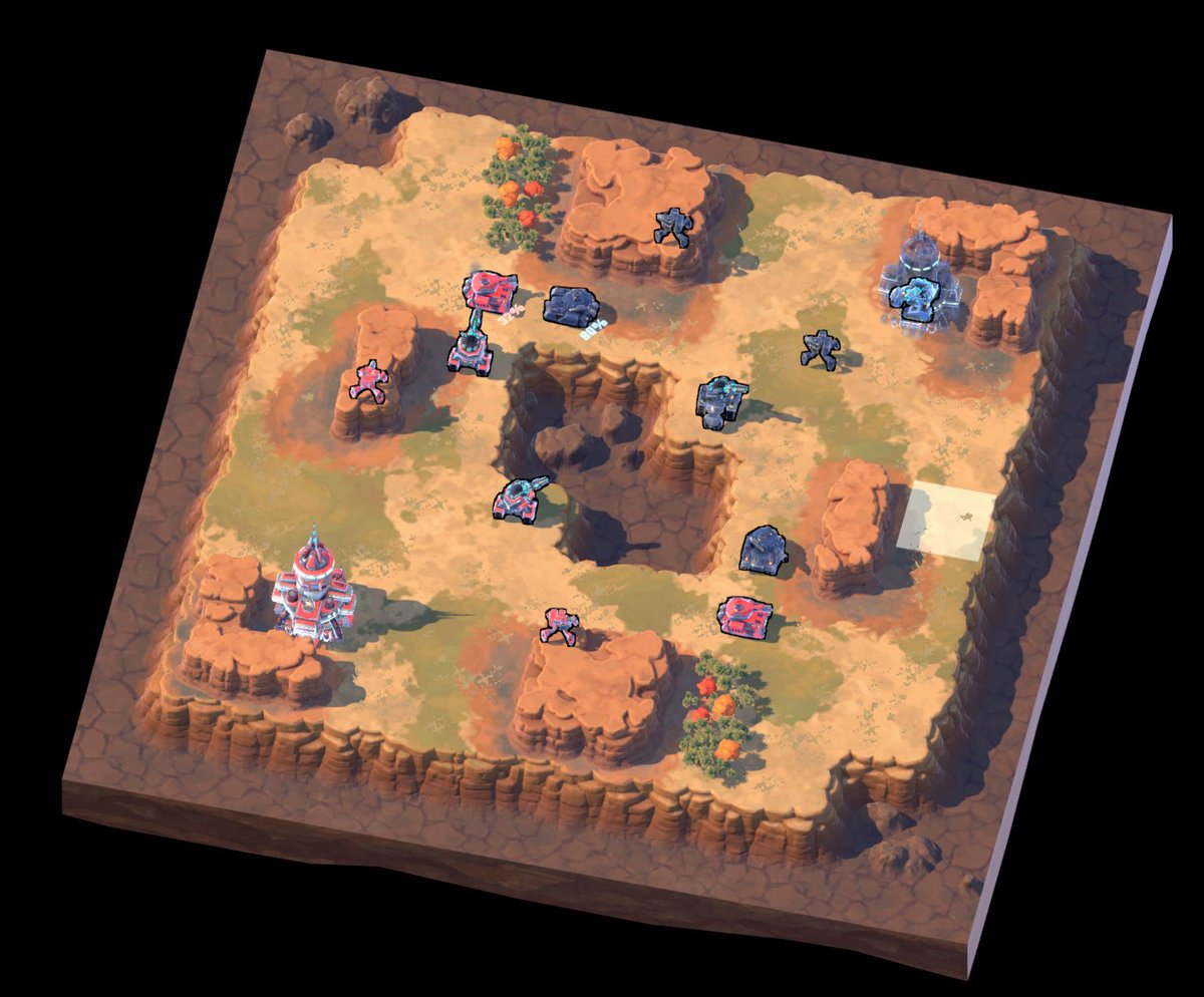 Don't worry everyone: Lost Construct still exists. Nearing the end of the environment art rework.

#gamedev isn't a sprint or a marathon its a slow painful crawl

#indiegame #advancewars #turnbased #indiegamedev #unity3d #IndieDevs