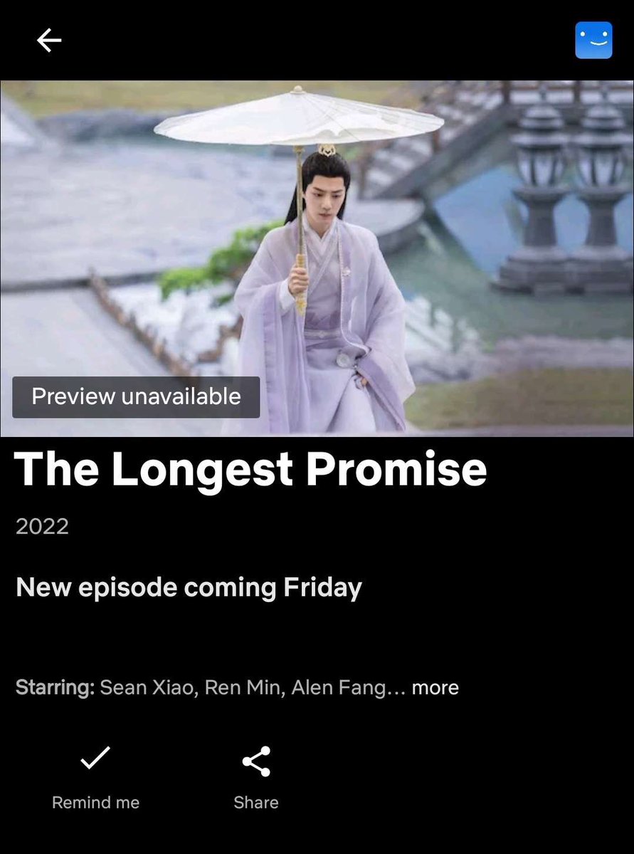 xzmelons's tweet photo. #TheLongestPromise is coming on Netflix from this Friday! #XiaoZhan https://t.co/SIRr2ZySrf