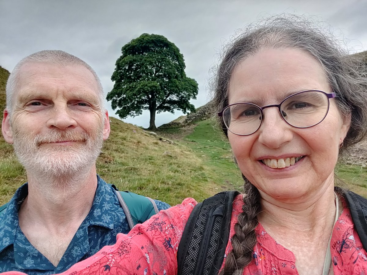 megjlow's tweet photo. Just finished walking #HadriansWall with @robjlow From the shore on Bowness on Solway to King Edwards Bay, North Shields. A fantastic experience with great scenery, from estuary walks, scrambling over crags, walking over hills and through woods. Heard many birds. #nationalpath https://t.co/XSOHnm17qK