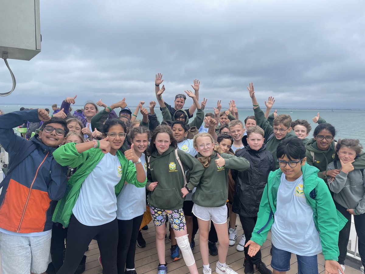 ISLE OF WIGHT 2023 ✅

It was a pleasure to take such a fantastic group of children away and create memories that will last a lifetime.

Thank you to all the amazing staff who made the trip so special for every single child.

Enjoy your transition day tomorrow! #MovingOnUp 💚🏖️🎉
