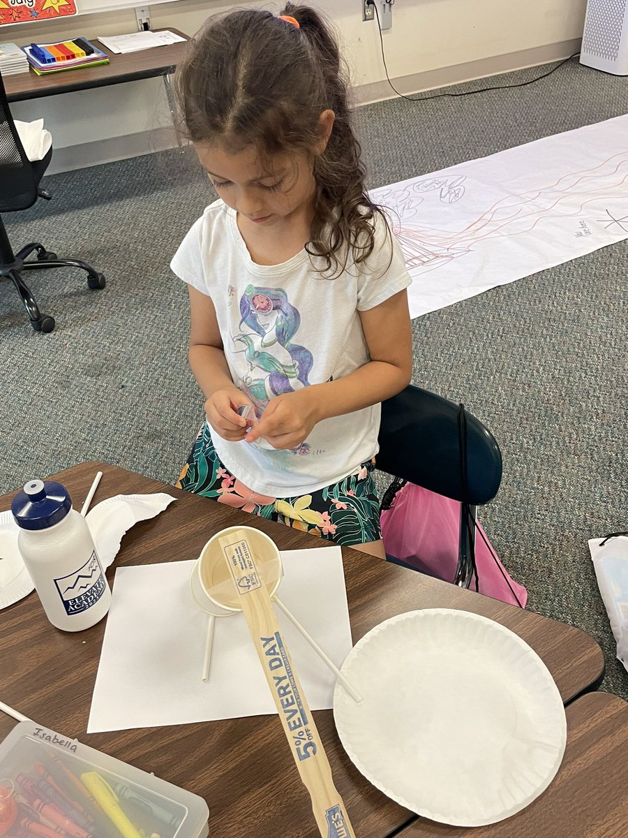 Music, painting, yoga, and STEM… what a great day at Elevate! @FCPSElevate