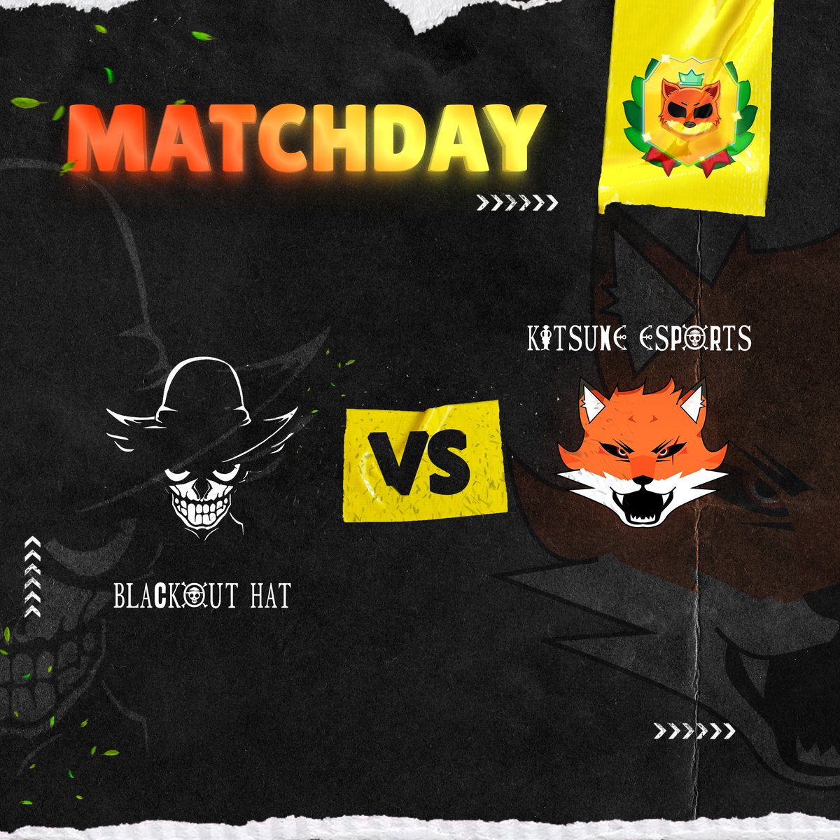 Acompáñenos el día de HOY en nuestro partido contra @KitsuneEsports_ en la <a href="/FoxLeagueBS/">Fox League</a>.📢

⏰ 19:30h (GTM-6)
📽 Por el canal de <a href="/tatofox9/">Tatofox9</a>
twitch.tv/tatofox9