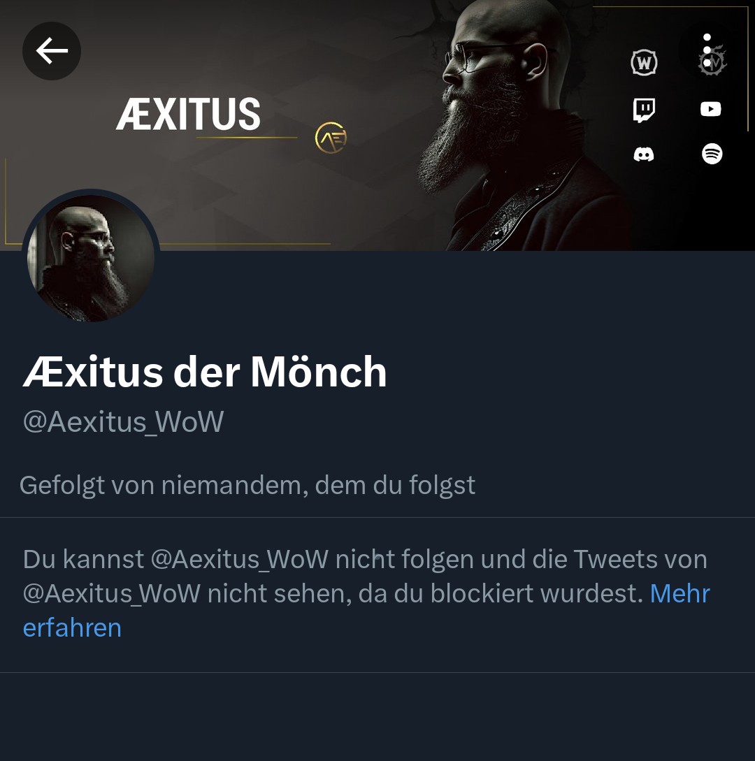 Mit Kritik umgehen ist immer so ne Sache 🤷 <a href="/Aexitus_WoW/">Æxitus der Mönch</a>