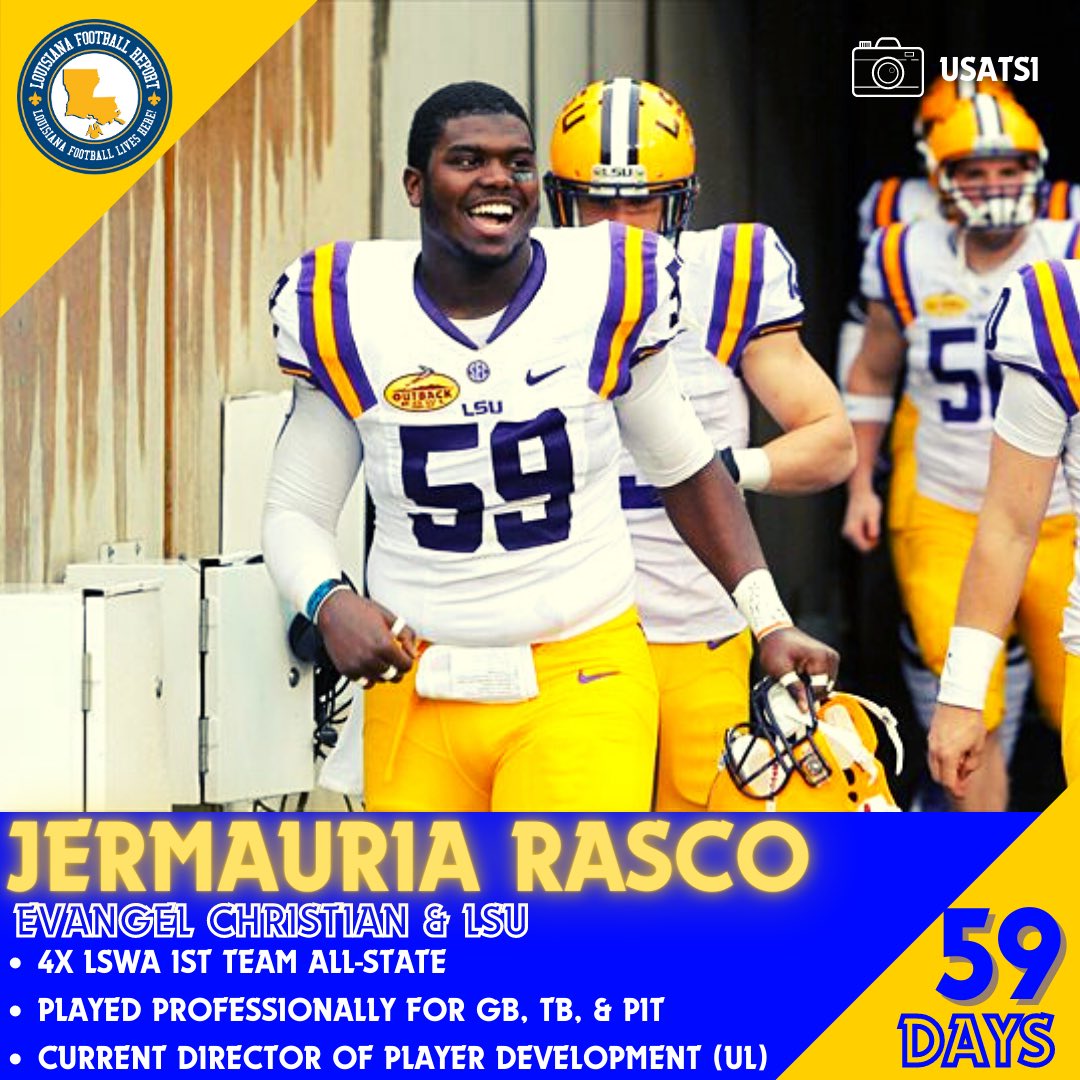 LAFBReport's tweet image. #59 DAYS UNTIL LOUISIANA HIGH SCHOOL FOOTBALL IS BACK!

GREATNESS STARTS HERE!! 

(📸: USATSI) .@Rasco_59