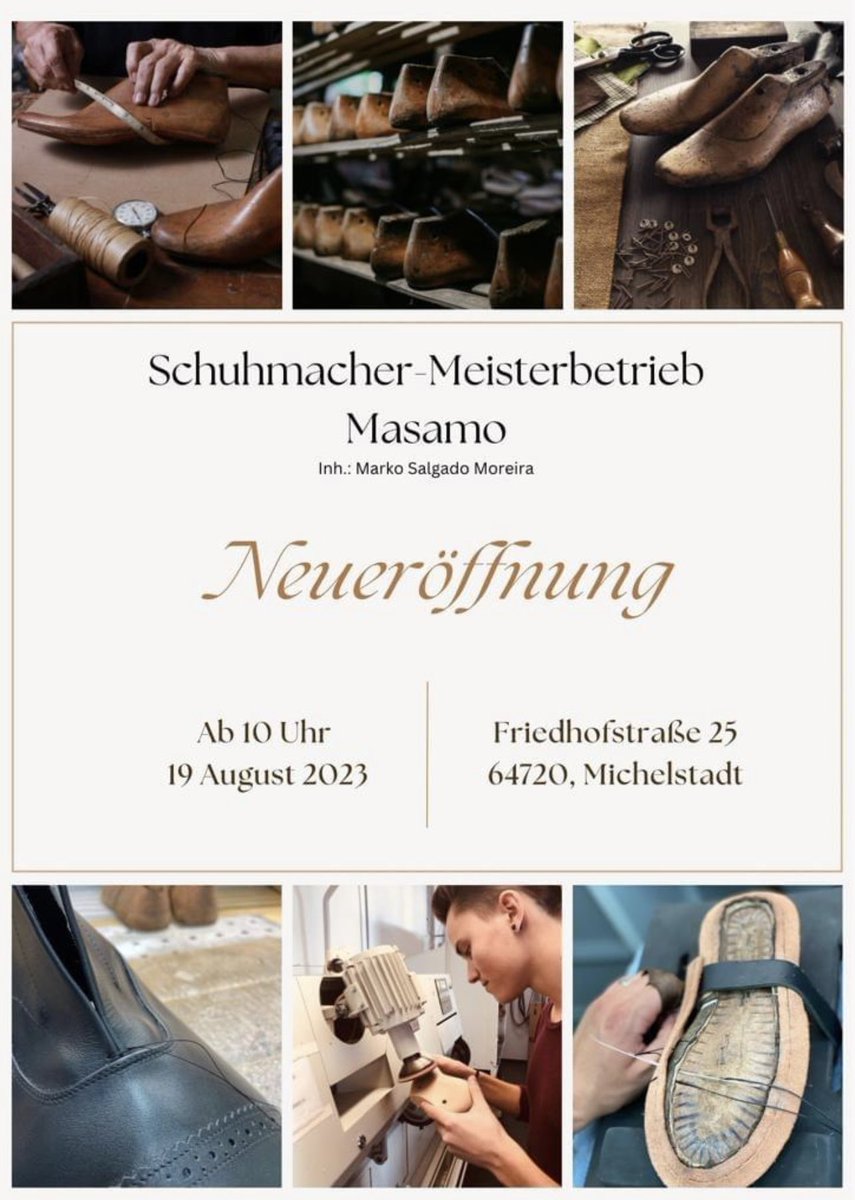 g_vonlutzau's tweet photo. Ist das nicht großartig ! 
Im kleinen MICHELSTADT. 
Ein echter Experte. 
Sowas gilt es zu unterstützen. https://t.co/dJvETOgYi9