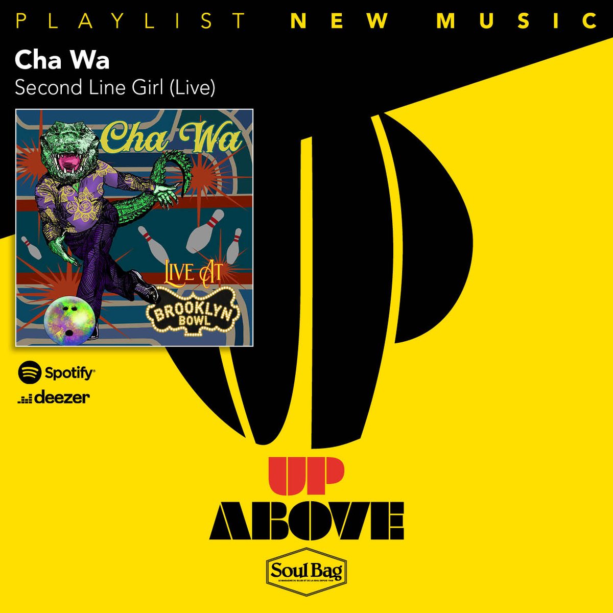 🎶Un nouveau titre de Cha Wa rejoint notre playlist Up Above.
▶️ open.spotify.com/playlist/5sNo6…
▶️ deezer.page.link/R7hQM8VRFuyFks…