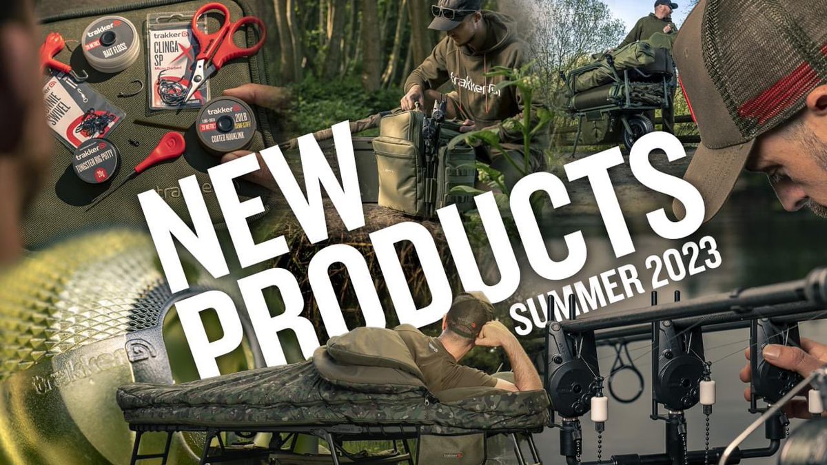 Trakker_Carp's tweet photo. Summer 2023 see's our biggest ever NEW PRODUCT launch with innovation and development not seen before! 

IF you want to check out all the NEW PRODUCTS coming from Trakker this summer then head on over to our YouTube channel NOW!

https://t.co/q8eMgx8A93 https://t.co/JiERFfA2Vi