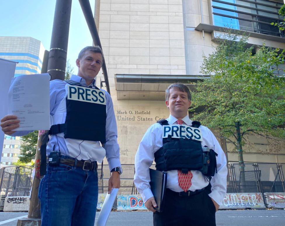 James O'Keefe tweet media