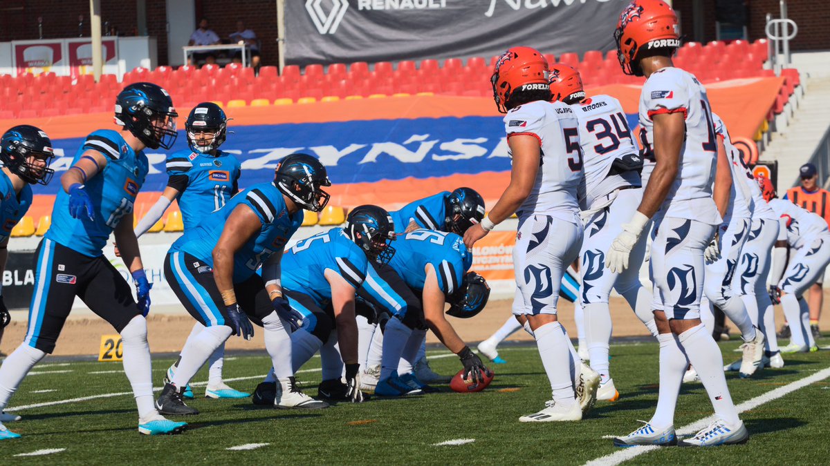 Photos from the game in Wrocław 🏈 📸: @aleknowosadzki #PragueLions #MakeSomeNoise #ELF23 #americanfootball