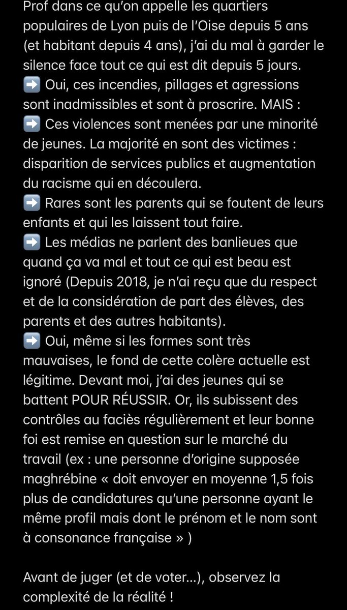 SylvMeissonnier's tweet photo. On peut aimer profondément sa campagne natale et, en même temps, soutenir profondément "les banlieues"⤵️⤵️⤵️ https://t.co/fv6WFAZJVB