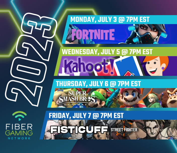 fiberfastnow's tweet image. Mid Century is giving you the freedom🗽 to play on the #fibergamingnetwork!  Weekly tournaments and community #gamenights 🎮 Prize pool up to $1,500 value.🎁 Connect with #esports recruiters. Live Streamed on Twitch.tv and more. 😎fibergamingnetwork.com