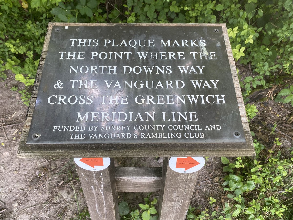 MarkClemmit's tweet photo. Hey @ChrisKirkland43 @bignorms 

2 stages of #VanguardWay (Croydon to Newhaven) today.

Got soaked at the end, but Walking is bloody brilliant 

@walkingsbrill #WalkingsBrilliant https://t.co/IhRs7x8UPc