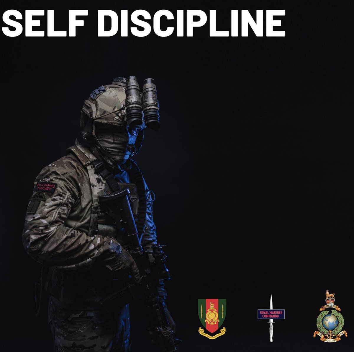CommandoTRG's tweet photo. Self Discipline.

It’s a state of mind. 

#MondayMotivation #Commando #CommandoValues https://t.co/lDgBHmhKfU