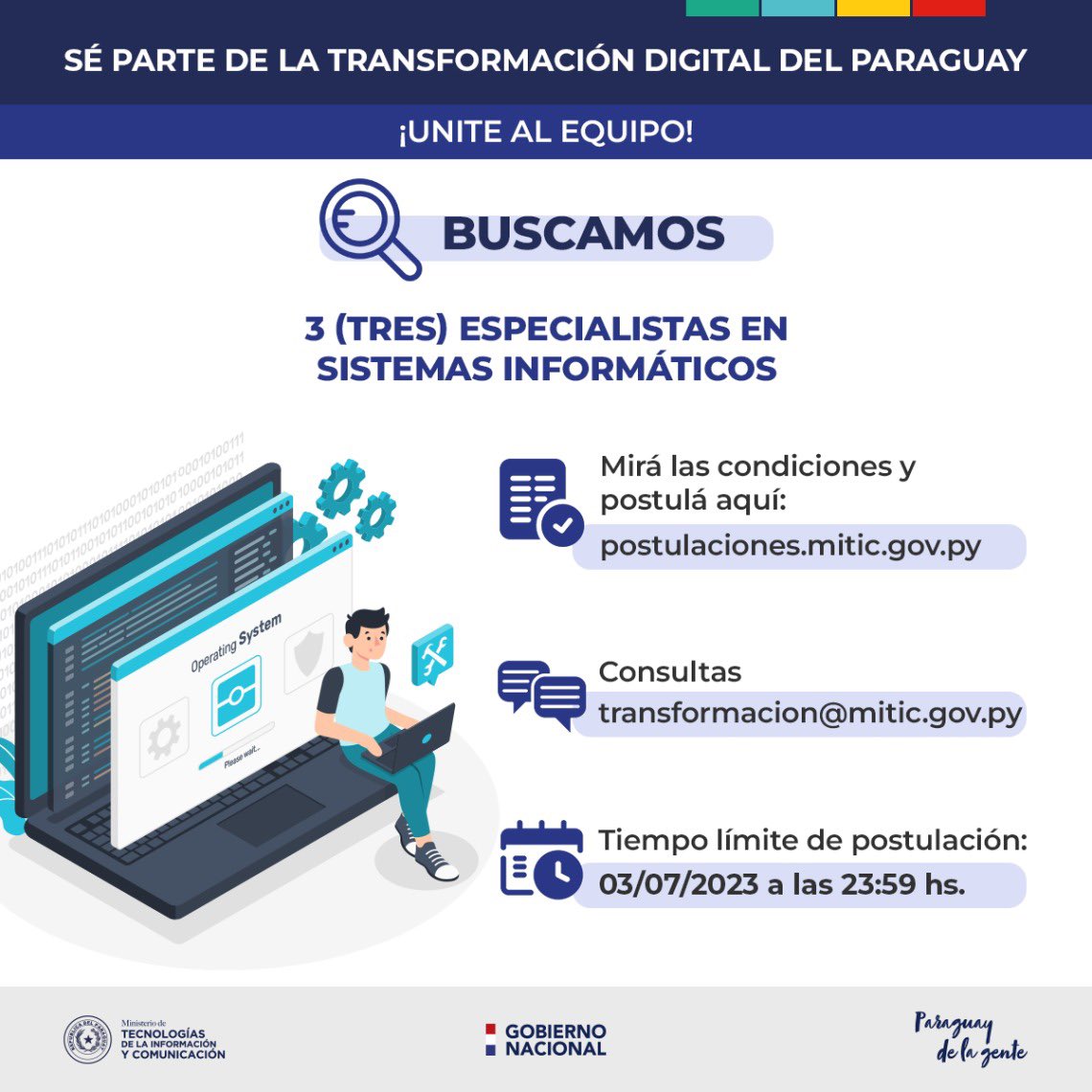 MITIC Paraguay tweet media