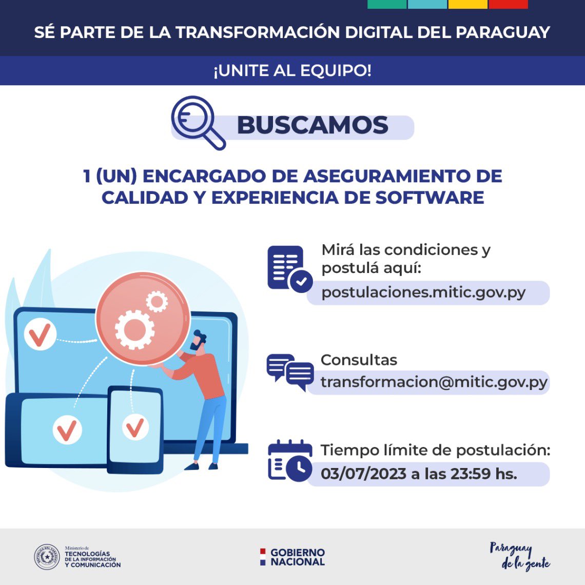 MITIC Paraguay tweet media