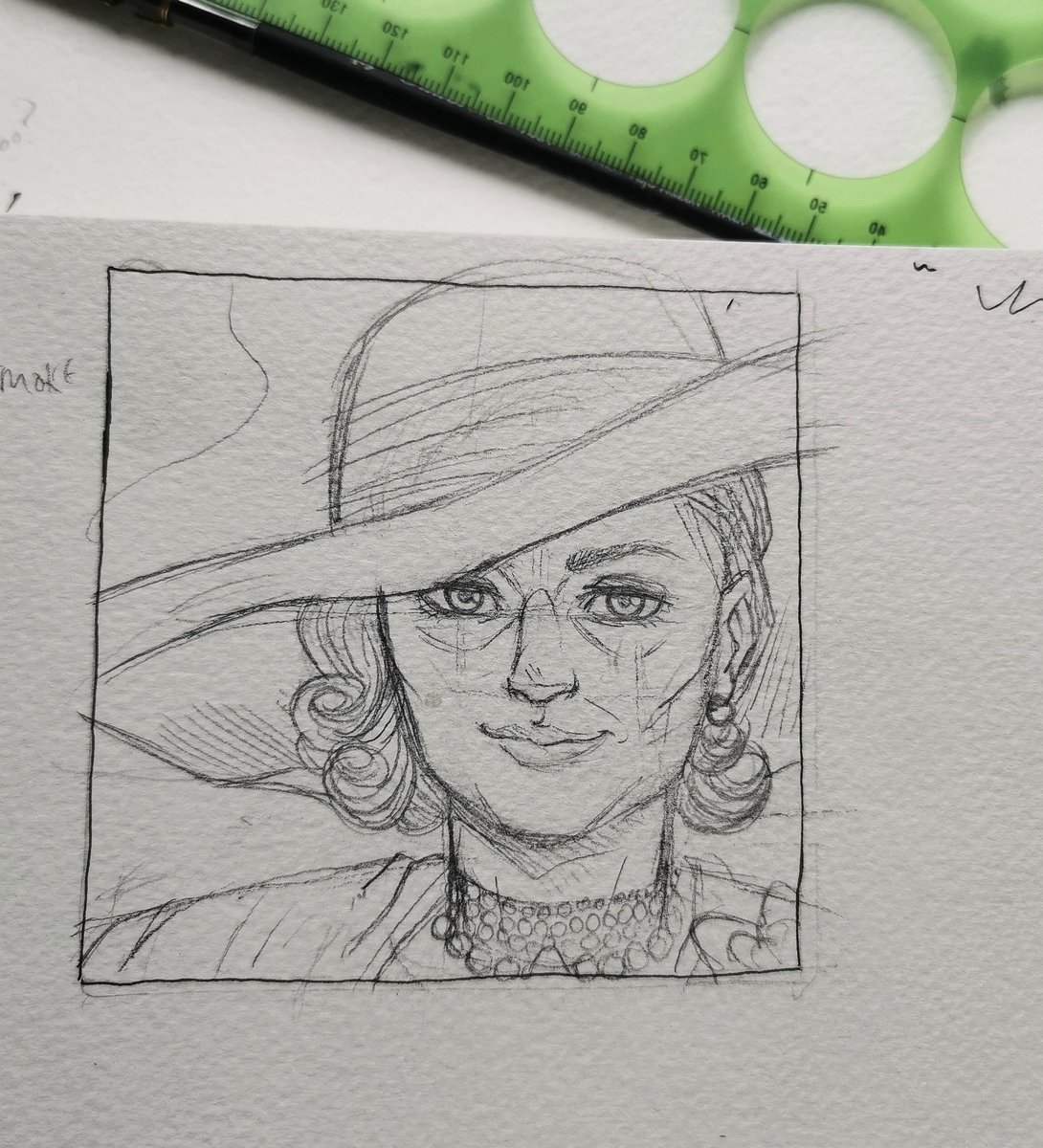pencil preview to the next comic ✨ 