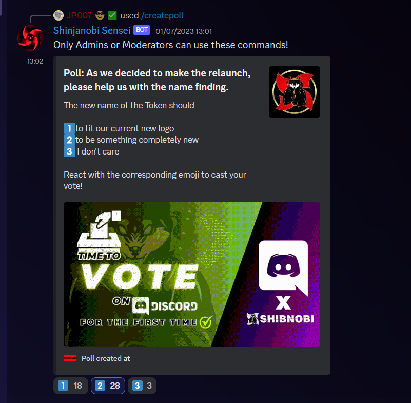 Come on guys lets get more votes happening on discord. 

i.imgur.com/SAdXtg6.gif 

PLEASE VOTE.