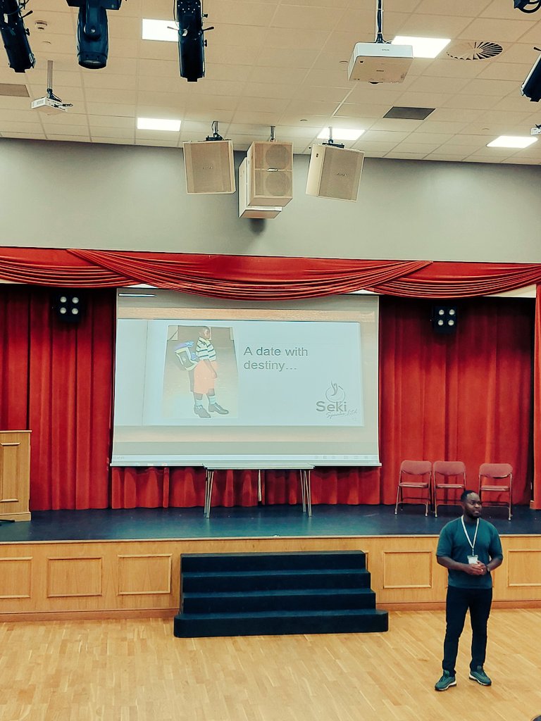 📣  External Speaker 📣

@PrioryWitham students had the fantastic and inspirational <a href="/StephenSeki/">Seki</a> delivering his 'farmer to pharmacist' event, which showcased the mindset, skills and passion you need to achieve whatever you want to be in life 💪#mondaymotivation #workhard