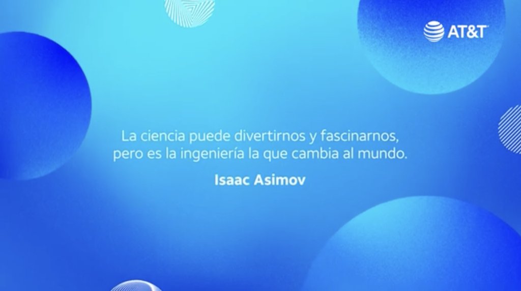 En el marco del día del Ingeniero e Ingeniera 👷🏻‍♀️👷🏼‍♂️ en México, celebramos y valoramos el talento y esfuerzo de quienes se dedican a la ingeniería. ▶️ mex.att.com/da87e1f4 
#CambiemosElJuego #IdeasQueConectan