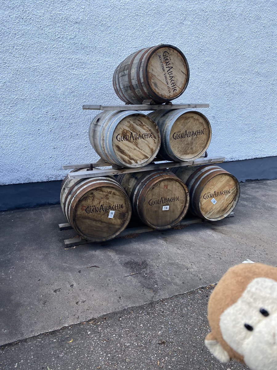 GpSmnky's tweet photo. Next up on the #SpeySide tour, @TheGlenAllachie Distillery.  Billy Walker, a Whiskey Hall of Fame Member is doing some interesting things as a boutique distillery.  Such different flavors, great stop on the tour! https://t.co/XDYJUJjHnP