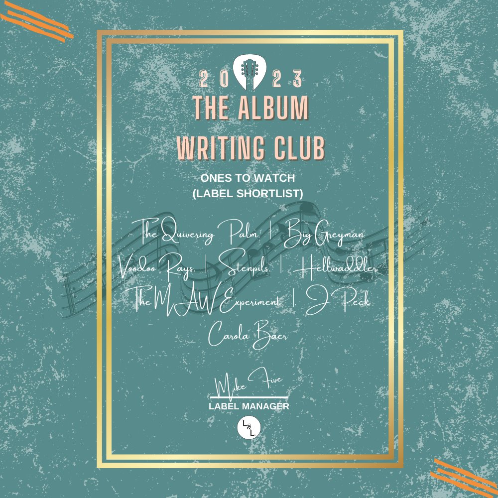 I've also awarded all of the people who made my personal shortlist with a One To Watch Award. 

Congratulations <a href="/quiveringpalm/">The Quivering Palm 🎶</a> #BigGreyman <a href="/Voodoo_Rays/">Voodoo Ray's</a> <a href="/stenpils/">ol collins</a> @hellwaddler @mawmusicuk @boscoandpeck #CarolaBaer!

Fantastic work, you now have an Award Winning album or EP!