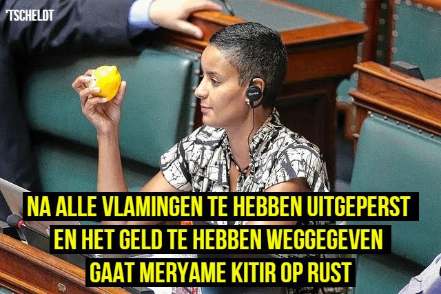 boobietje's tweet photo. De volgende die ervan tss knijpt🥳na genoeg geld uit te delen aan de ganse wereld🥳. Blijft een verhaal met veel vragen, weinig antwoorden . Aan dit tempo schiet er tegen volgend jaar niets meer over🤭😂. Deze oude foto vh tScheldt maakt 't nu wel compleet. Visionairs😅 #Kitir https://t.co/bwws6ownOu
