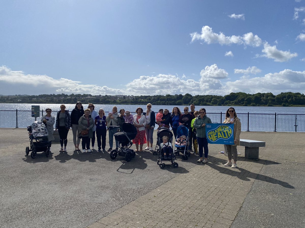 Fabulous morning launching @NWBaps perinatal breastfeeding walking group! Fabulous turn out and a joy to work in partnership with! #walkingforhealth #choosetolivebetter #getactive