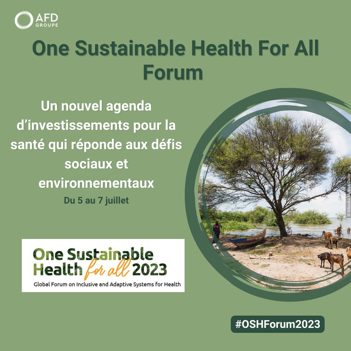 AFD_France's tweet photo. #OSHForum2023 

Vous souhaitez en savoir plus sur les enjeux croisés de #santé🩺d'#environnement 🌿?

Inscrivez-vous ici pour suivre en ligne discussions et tables-rondes d'experts du 5 au 7 juillet : https://t.co/kG6Mj6eyIk 

Un événement co-organisé avec la @FondationUSDT https://t.co/1y0ezumkL1