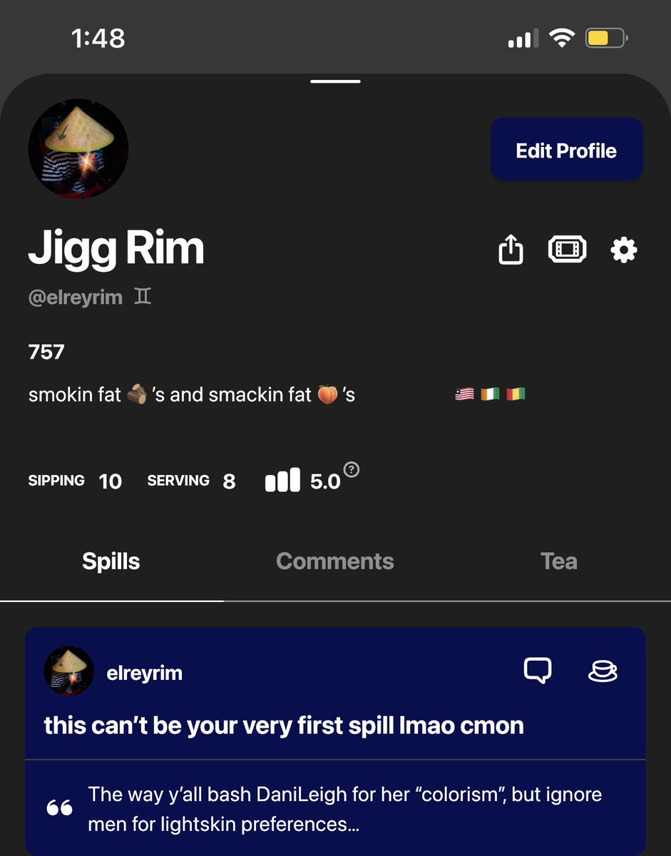 Follow me on the Spill 😁