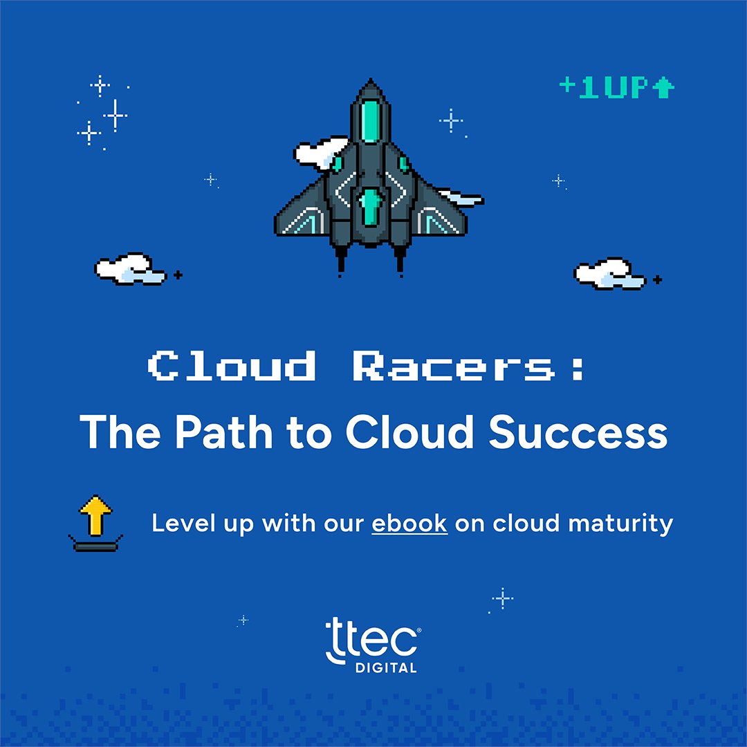 TTECDigital's tweet photo. The race is on! Work through all 4 levels in our Cloud Racers ebook to unlock CX that delivers deep customer value and sets your brand apart with cloud contact center tech.
Start your quest: https://t.co/M6pBIn7VFL
#CXoptimized #Genesys #TTECDigital https://t.co/o9ICFO2G4V